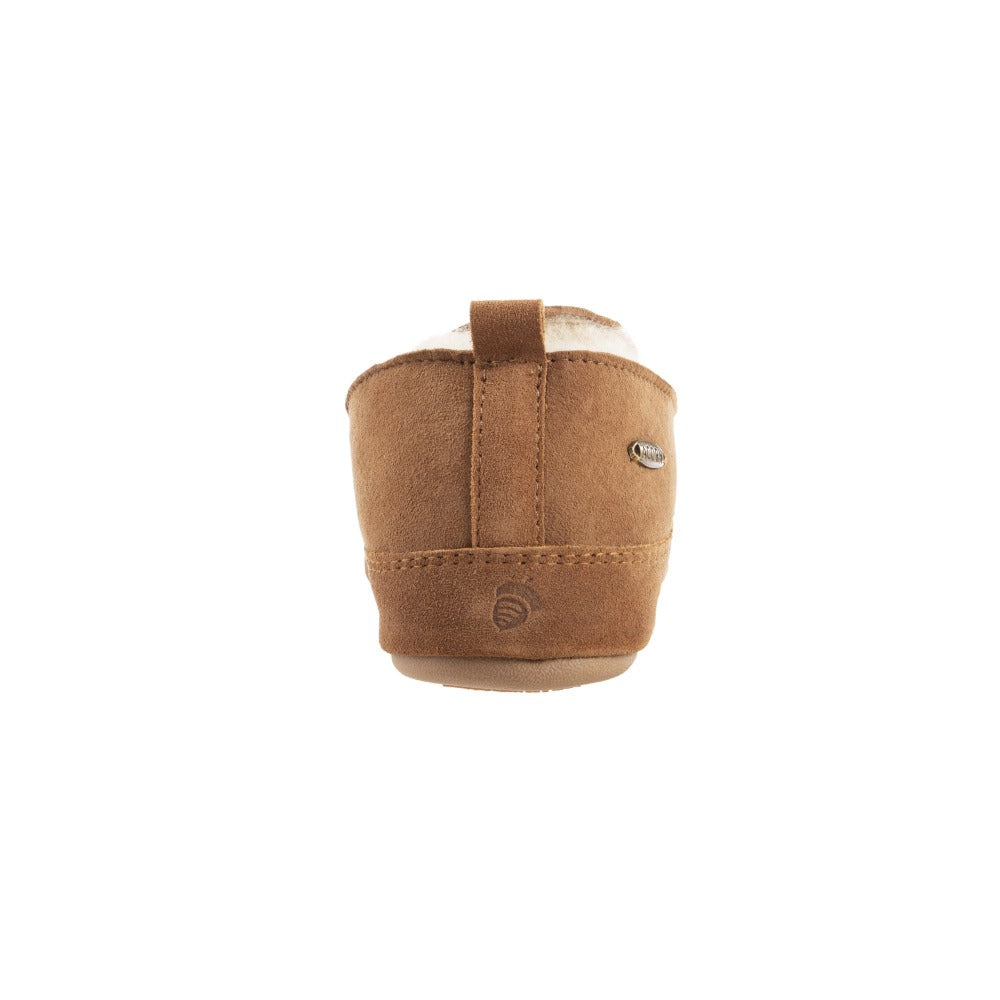 Women’s Ewe Loafer Slipper in Chestnut Back Heel#color_chestnut