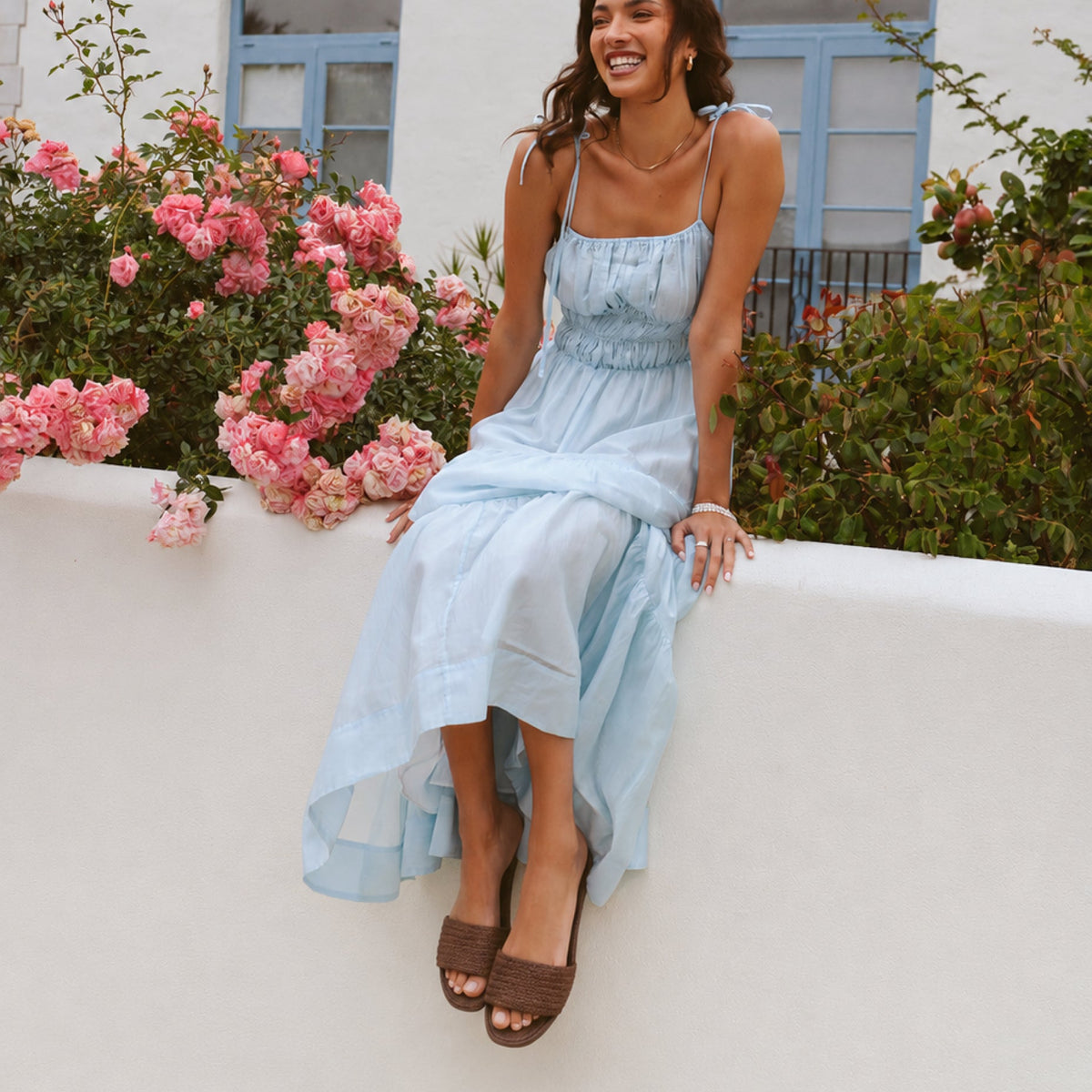 ATTINA - BROWN RAFFIA