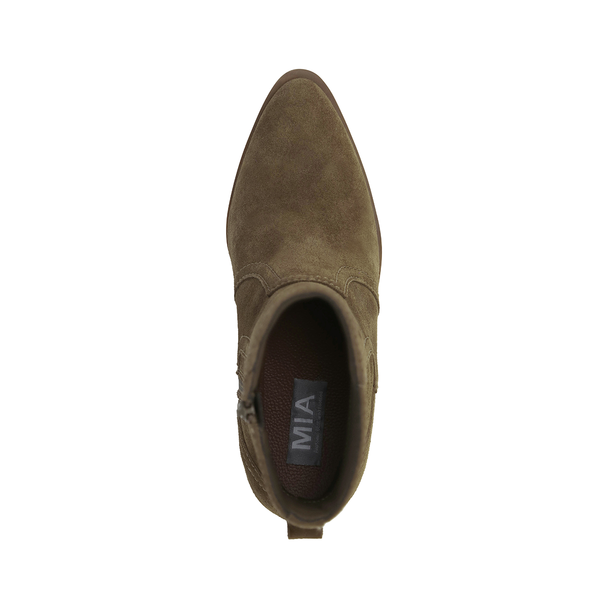 ESTER - OLIVE SUEDE