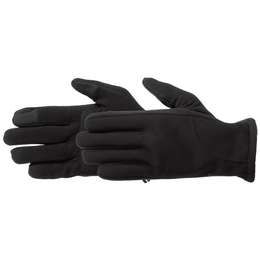 Men's Hybrid Ultra TouchTip Glove Pair Side Profile
#color_black