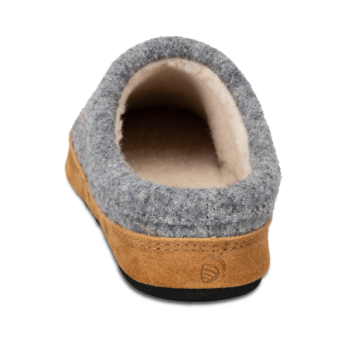 10077 Women's Forest Mule Slippers #color_heather-grey-hare