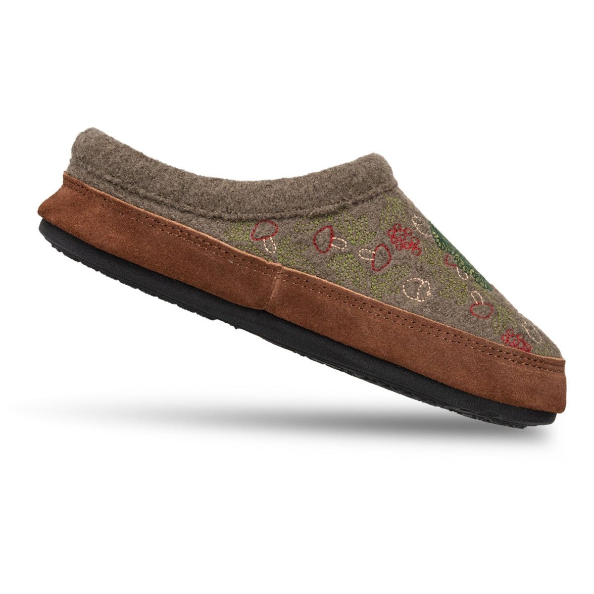 10077 Women's Forest Mule Slippers #color_timber
