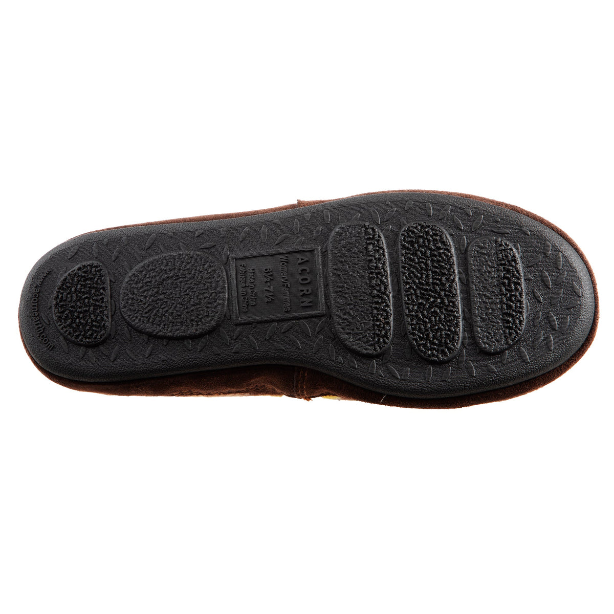 Women's Patterned Brown and Pink Leaves Moccasin Slipper

 #color_brown-and-pink-leaves