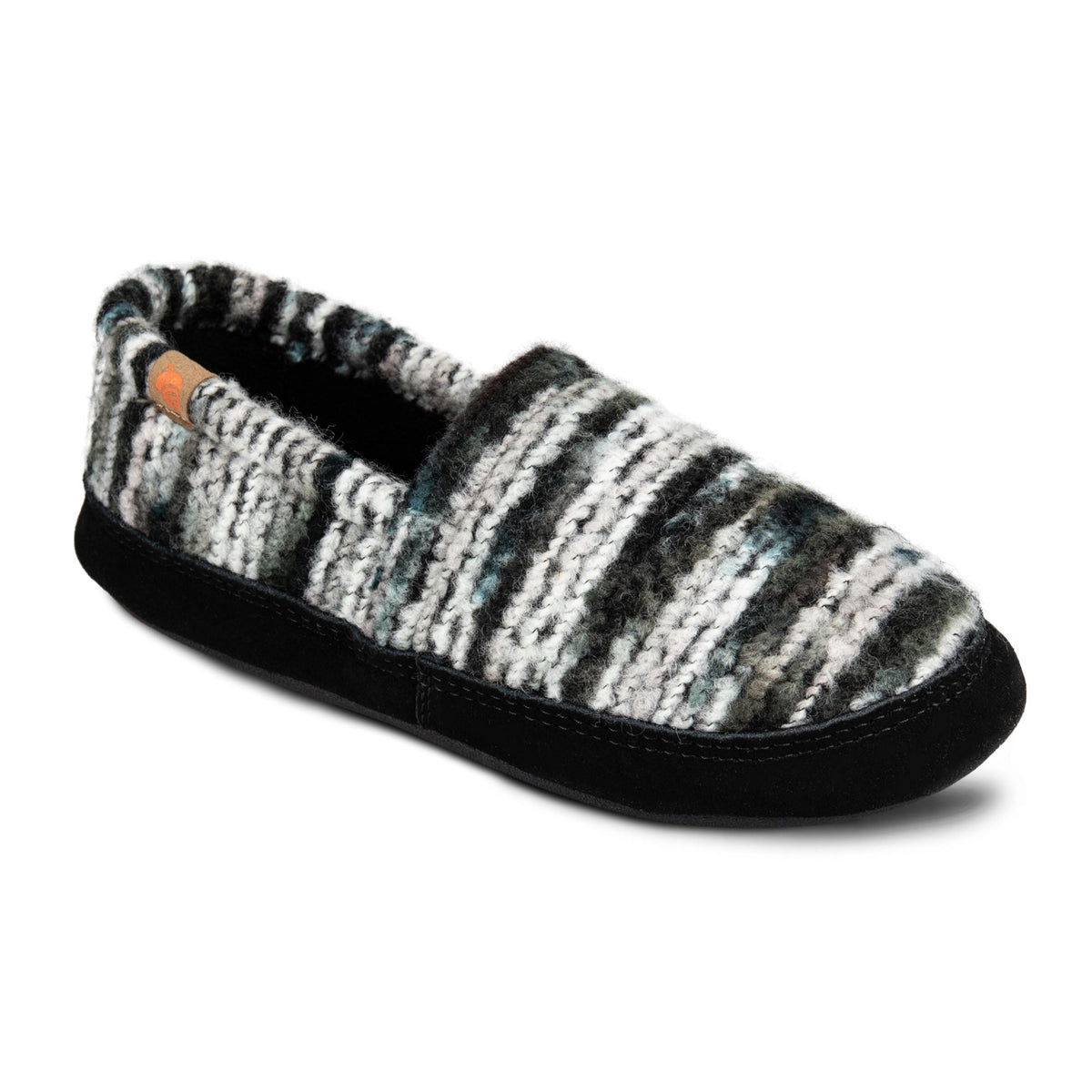 Women's Patterned Wooly Stripes Moccasin Slipper

#color_wooly-stripes
