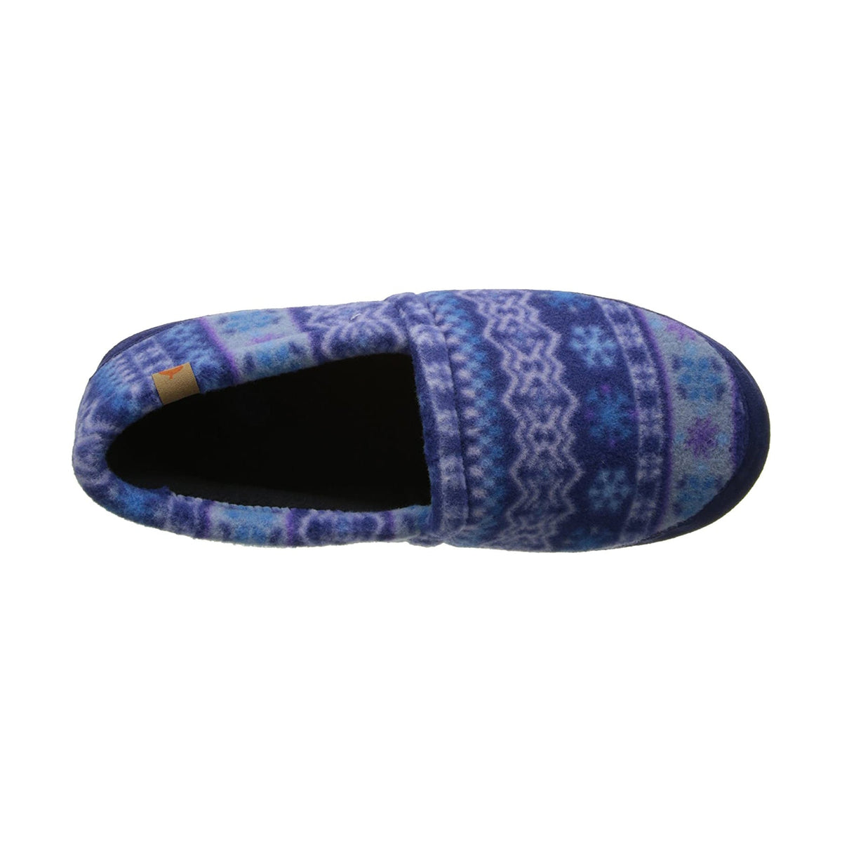Women's Patterned Blue Moccasin Slipper

#color_icelandic-blue