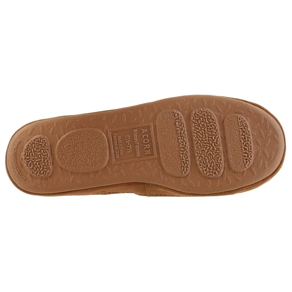 Women's Patterned Garnet Moccasin Slipper

#color_garnet
