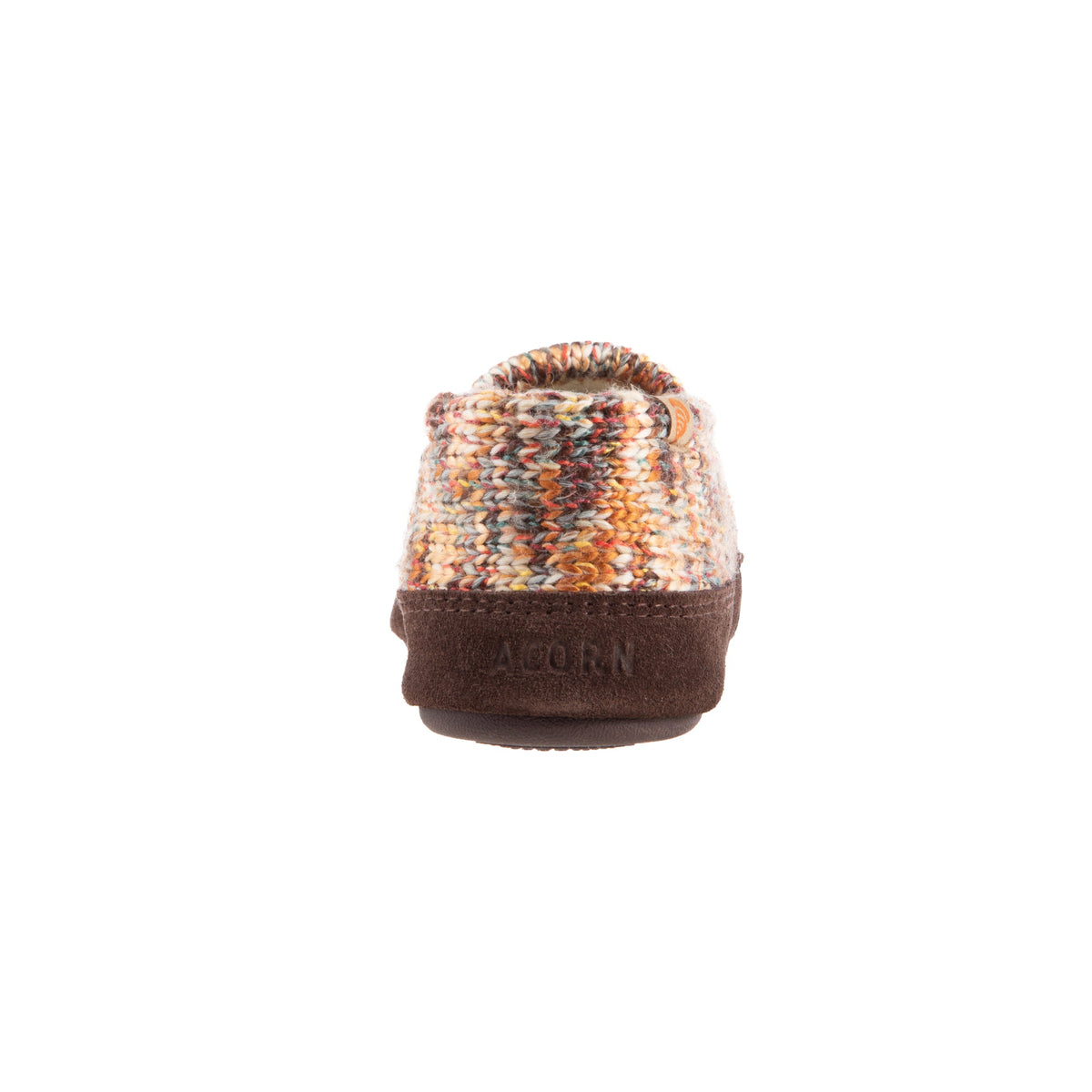 Women's Patterned Sunset Cable Moccasin Slipper

 #color_brown-and-pink-leaves