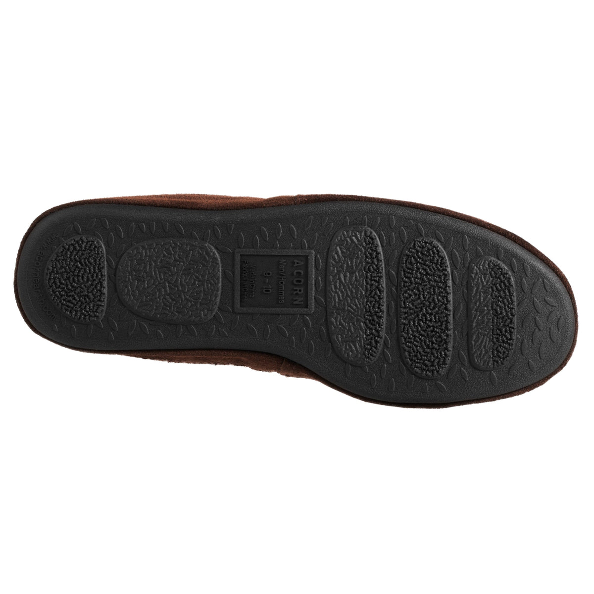 Men's Classic Moccasin Brown Tweed Slipper

#color_brown-tweed