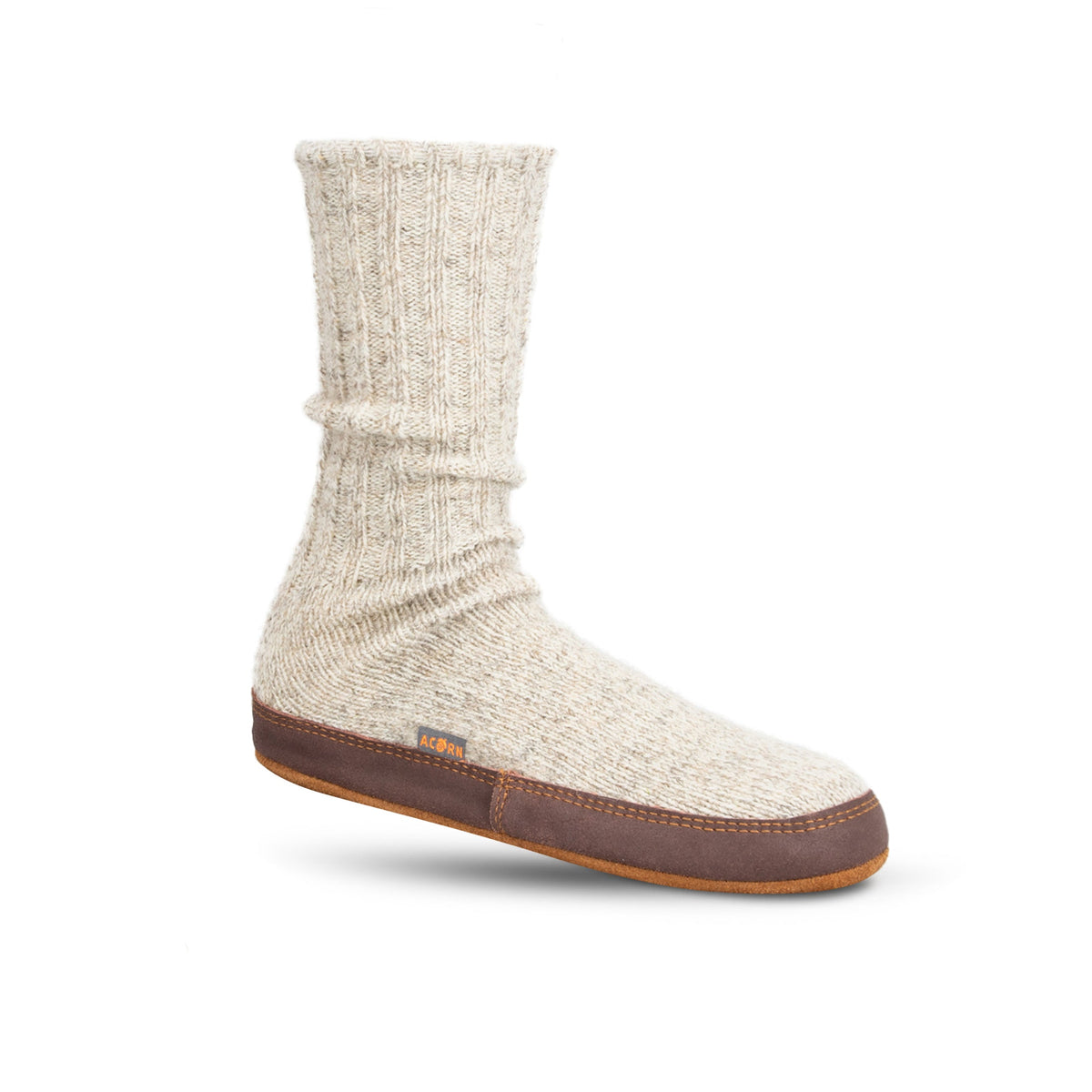 Gray Ragg Wool Original Slipper Sock

#color_gray-ragg-wool