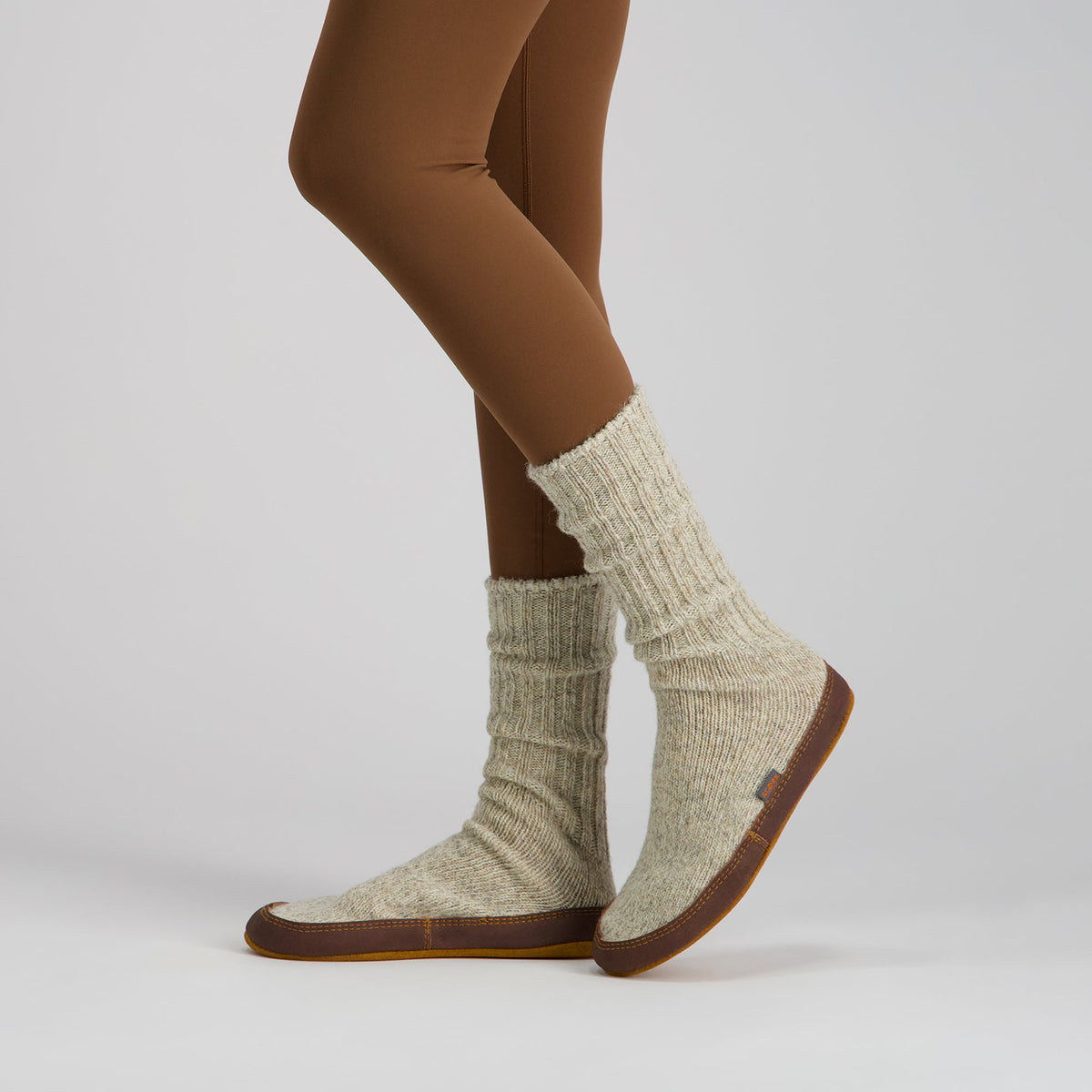 Gray Ragg Wool Original Slipper Sock

#color_gray-ragg-wool