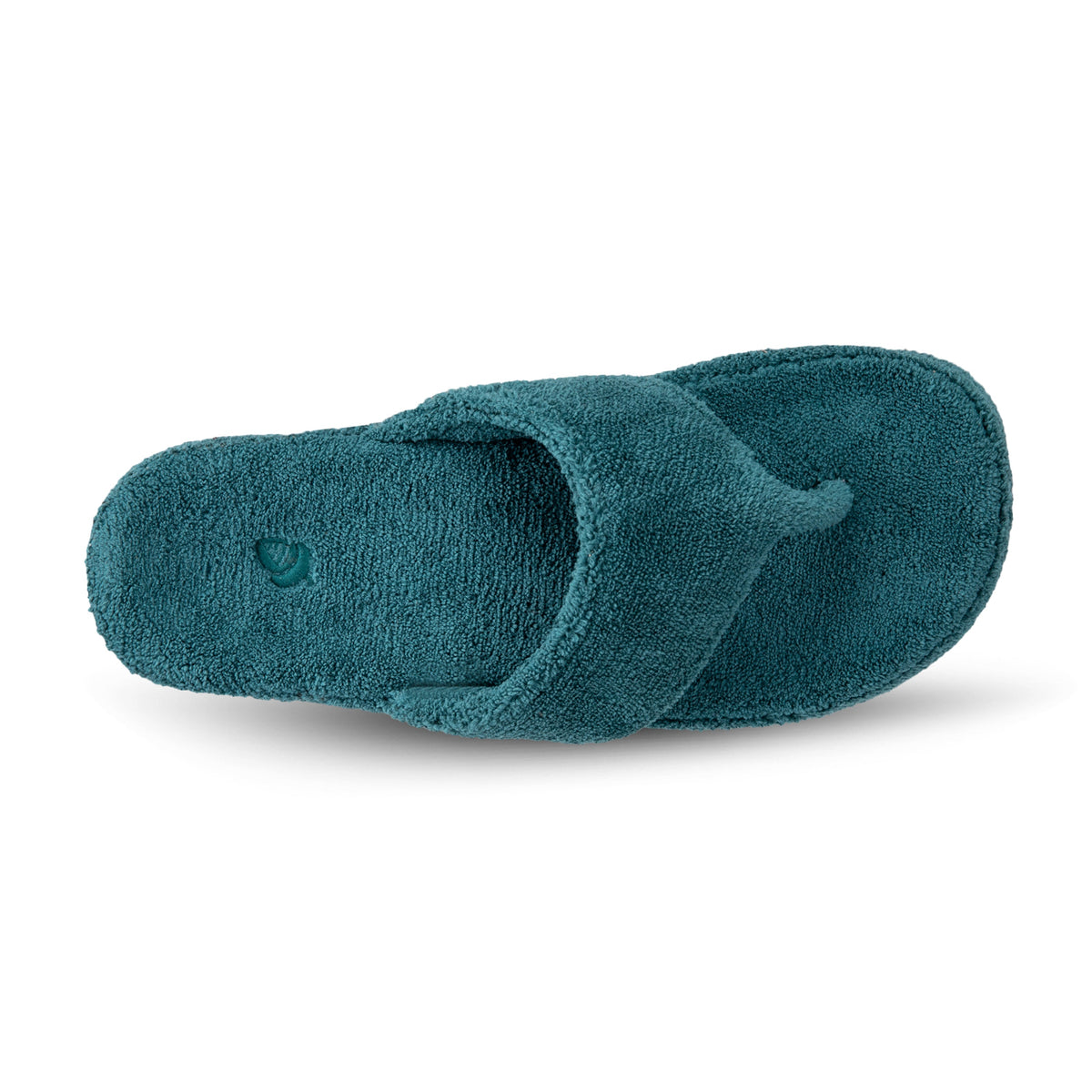 Women's Spa Peacock Colored Flip Flop Slippers

#color_peacock