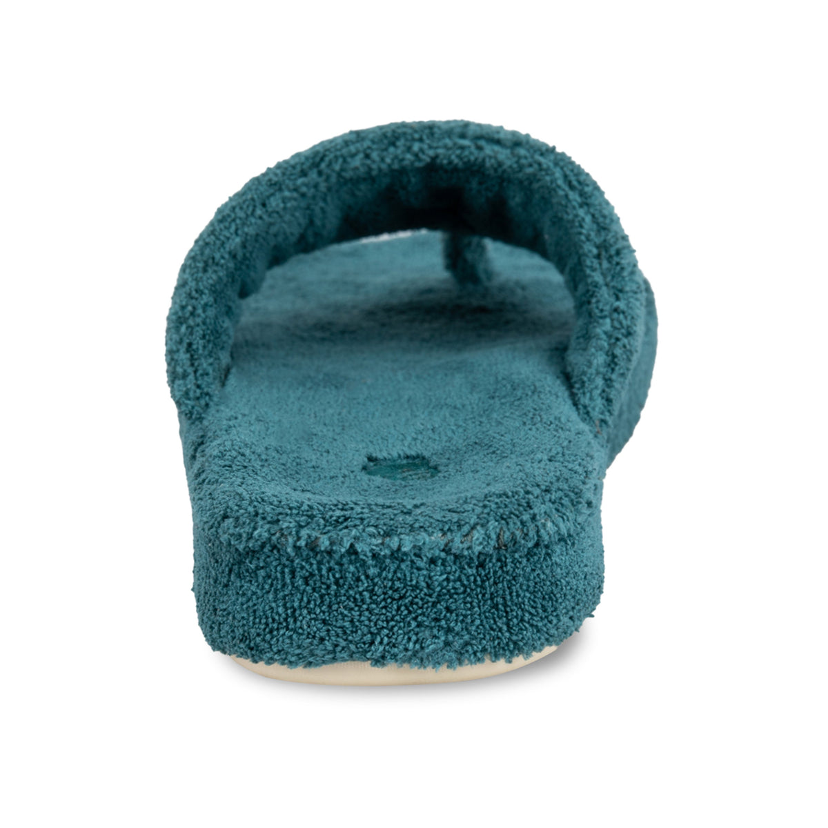 Women's Spa Peacock Colored Flip Flop Slippers

#color_peacock