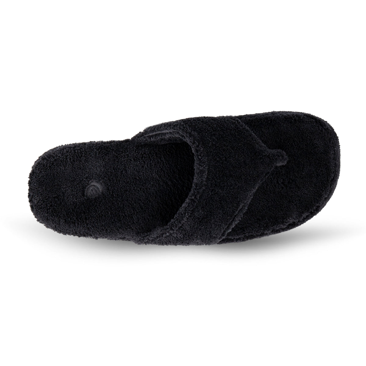 Women's Spa Black Flip Flop Slippers

#color_black