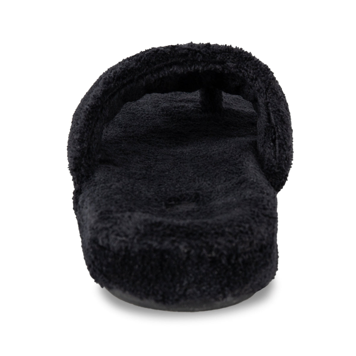 Women's Spa Black Flip Flop Slippers

#color_black