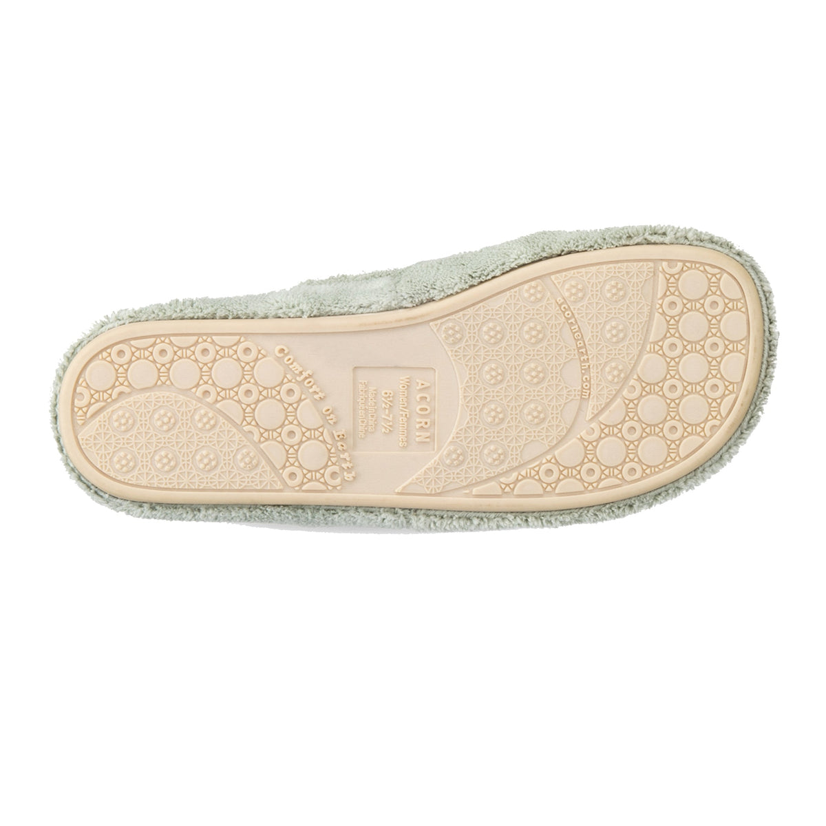 Women's Spa Desert Sage Colored Flip Flop Slippers

#color_desert-sage