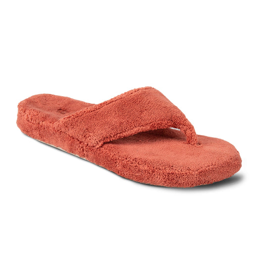 Women's Spa Sunset Red Flip Flop Slippers

#color_sunset-red