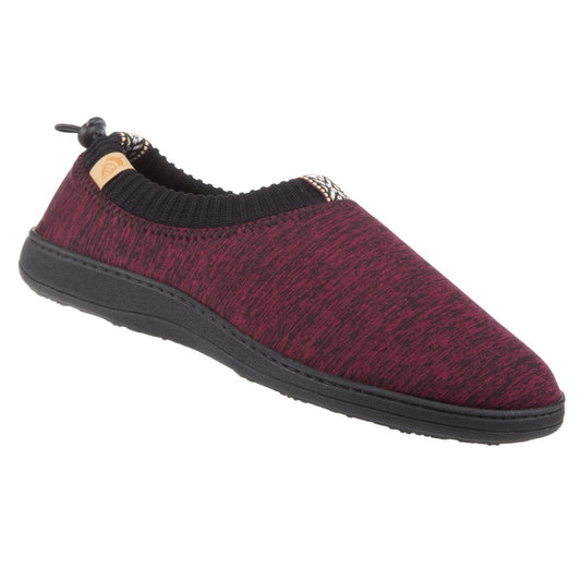 Garnet Heather Acorn Slipper left side angle#color_garnet-heather