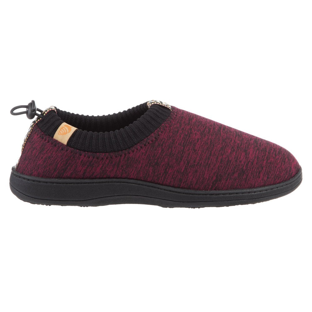 Garnet Heather Acorn Slipper side angle#color_garnet-heather