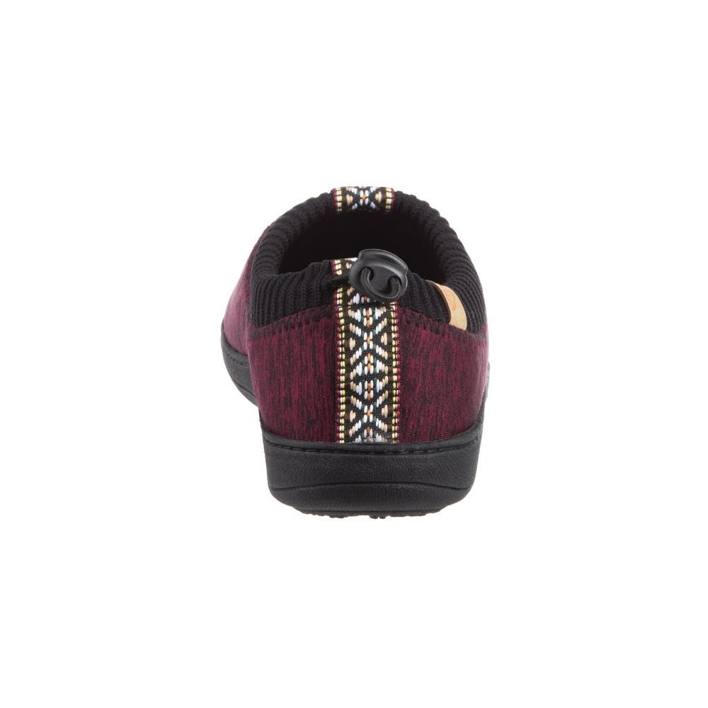 Garnet Heather Acorn Slipper back angle#color_garnet-heather