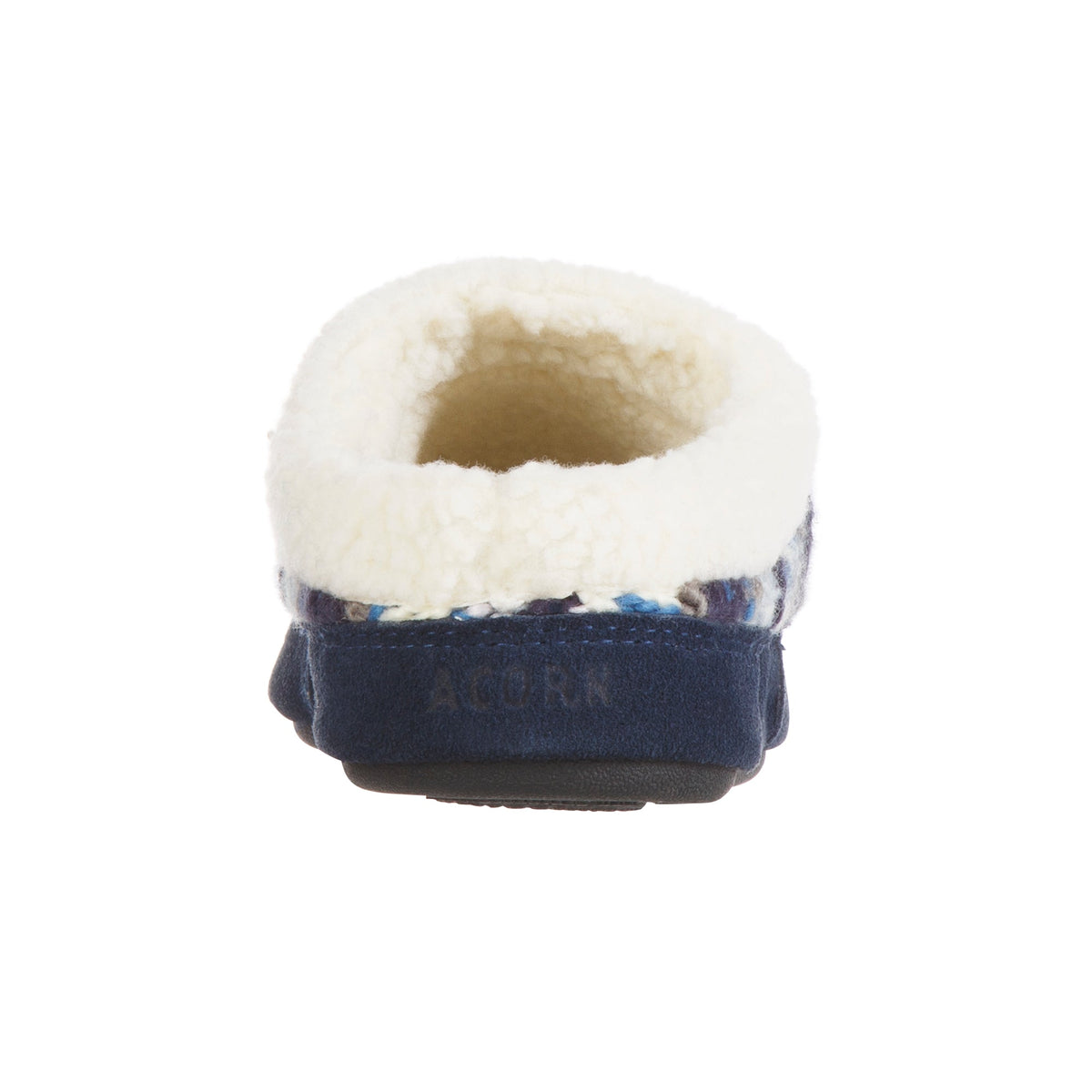 Women's Fairisle Knit Peacock Color Clog Slipper

#color_peacock