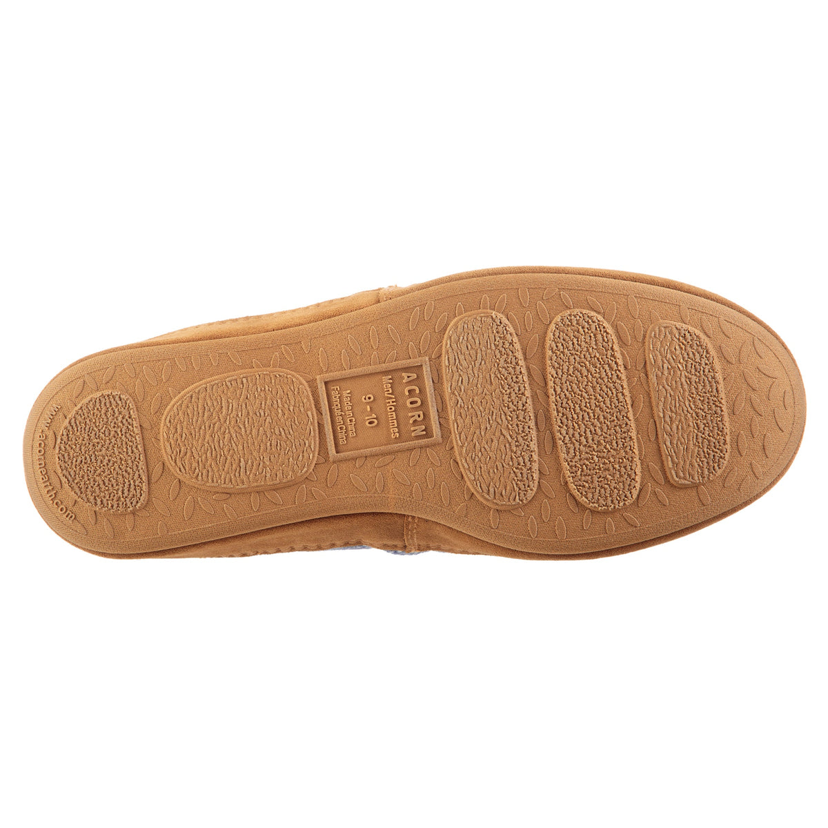 Men's Collapsible Heel Navy Blue Moccasin Slipper

#color_navy-blue