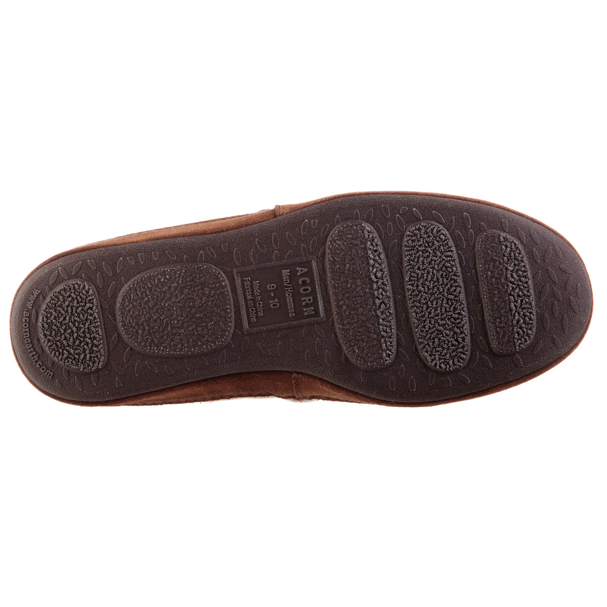Men's Collapsible Heel Smokey Taupe Moccasin Slipper

#color_smokey-taupe