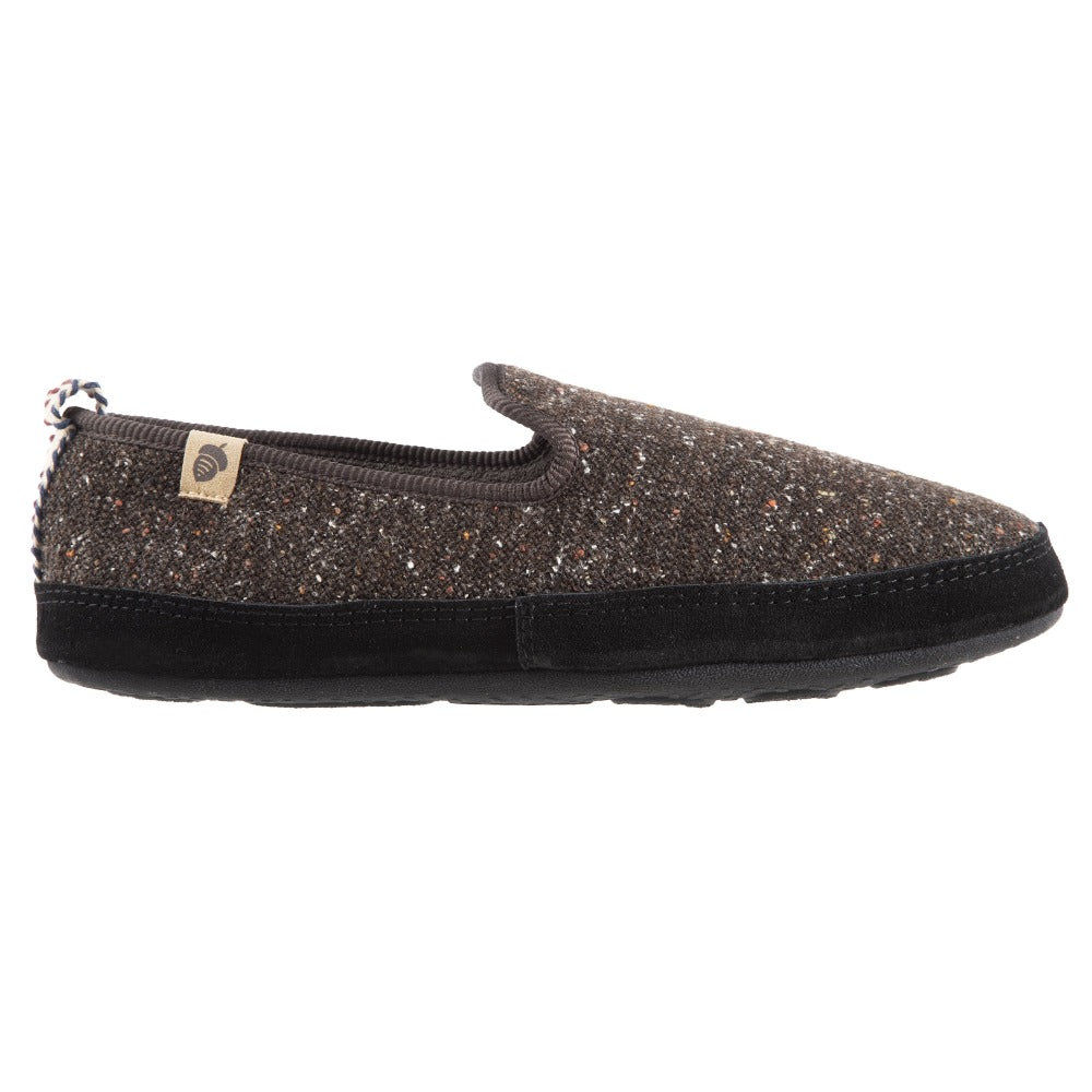 Men's Lightweight Bristol Loafer in Black Profile#color_black