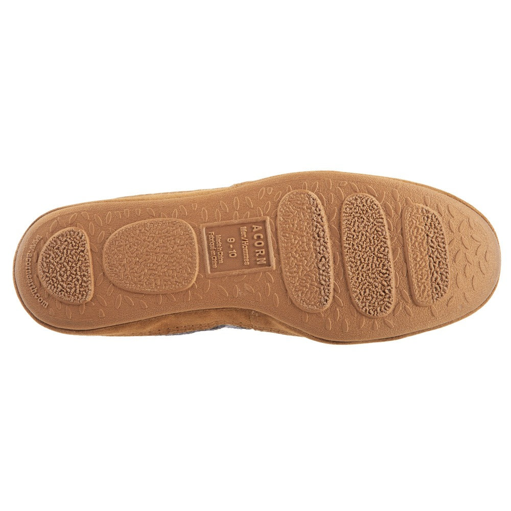 Men's Lightweight Bristol Loafer in Navy Blue Bottom Sole Tread#color_navy