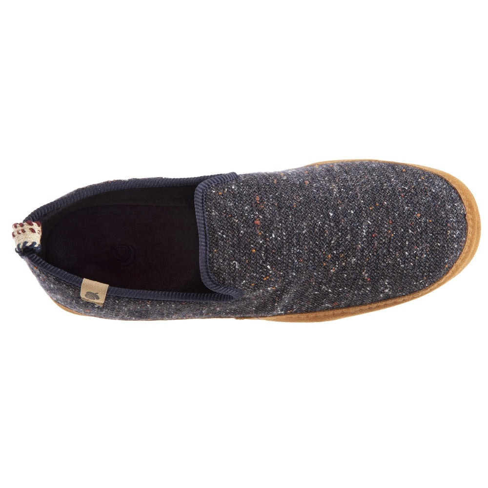 Men's Lightweight Bristol Loafer in Navy Blue Inside Top View#color_navy
