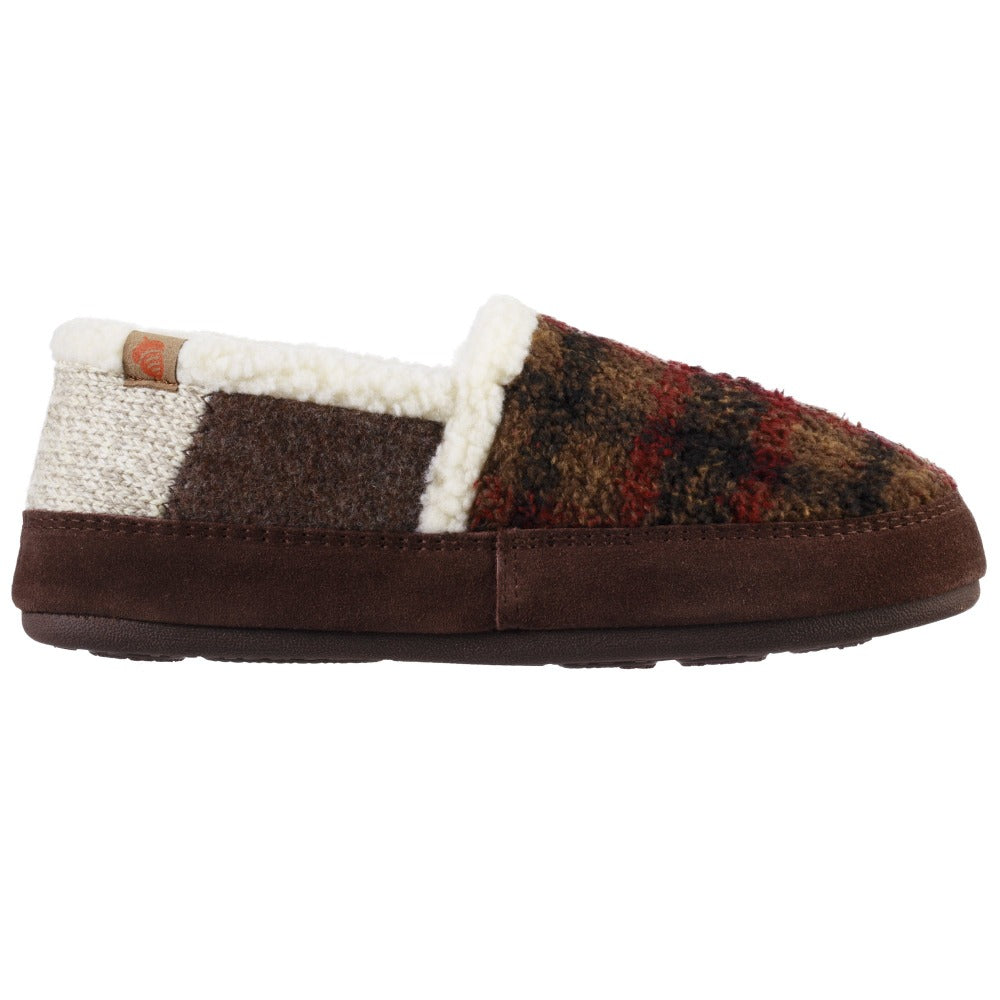 Women's Patchwork Meadow Moc in Walnut Profile#color_walnut