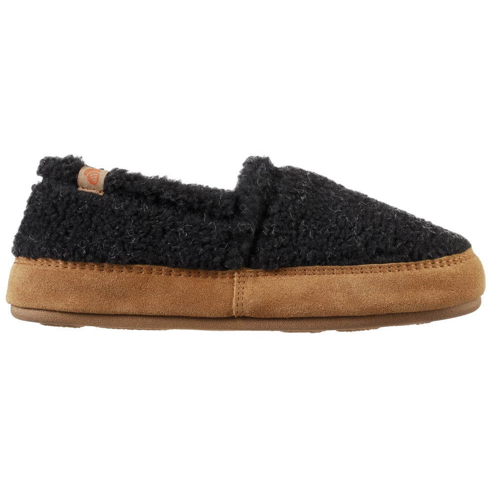 Women's Recycled Ela Moc in Black Berber Profile#color_black