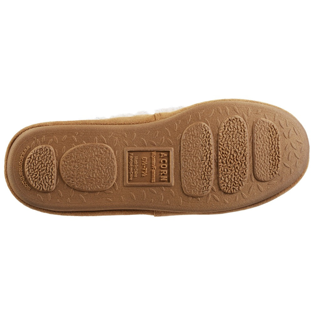 Women's Recycled Ela Moc in Natural/Cream Bottom Sole Tread#color_natural