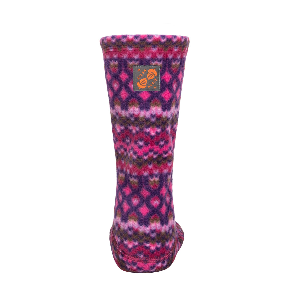 Versafit® Fleece Magenta Cable Sock

#color_magenta-cable