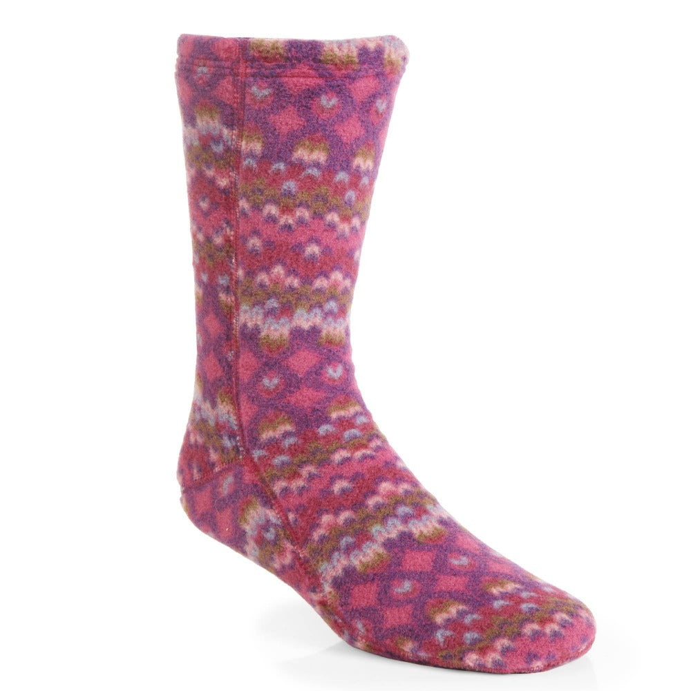 Versafit® Fleece Magenta Cable Sock

#color_magenta-cable