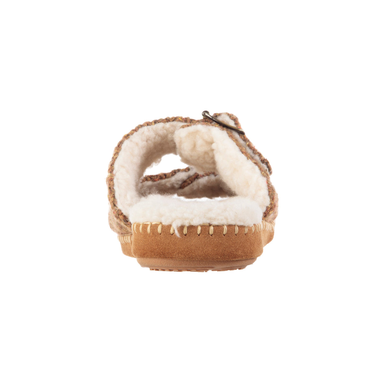 Women's Camden Double Buckle Slide - profile view#color_buckskin