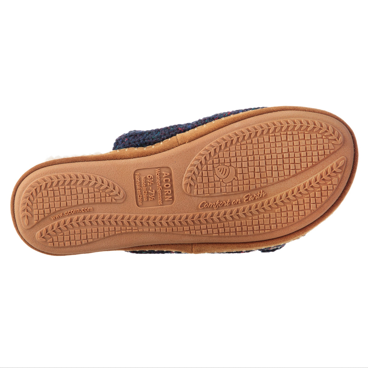 Women's Camden Adjustable Navy Blue Sandal Slipper

#color_navy-blue