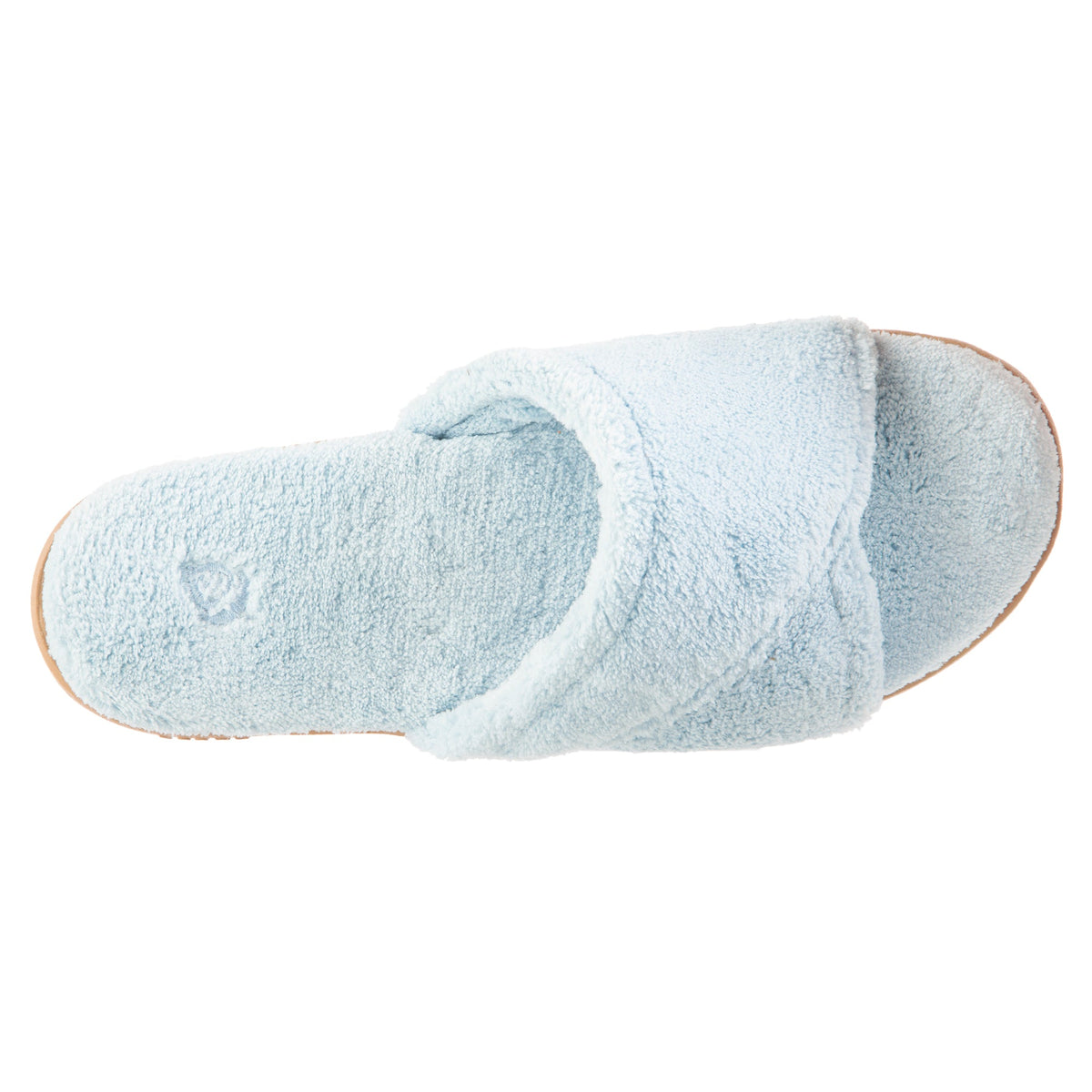 Women's Sunday Spa Cross-Wrap Slide Blue Slippers
#color_powder-blue