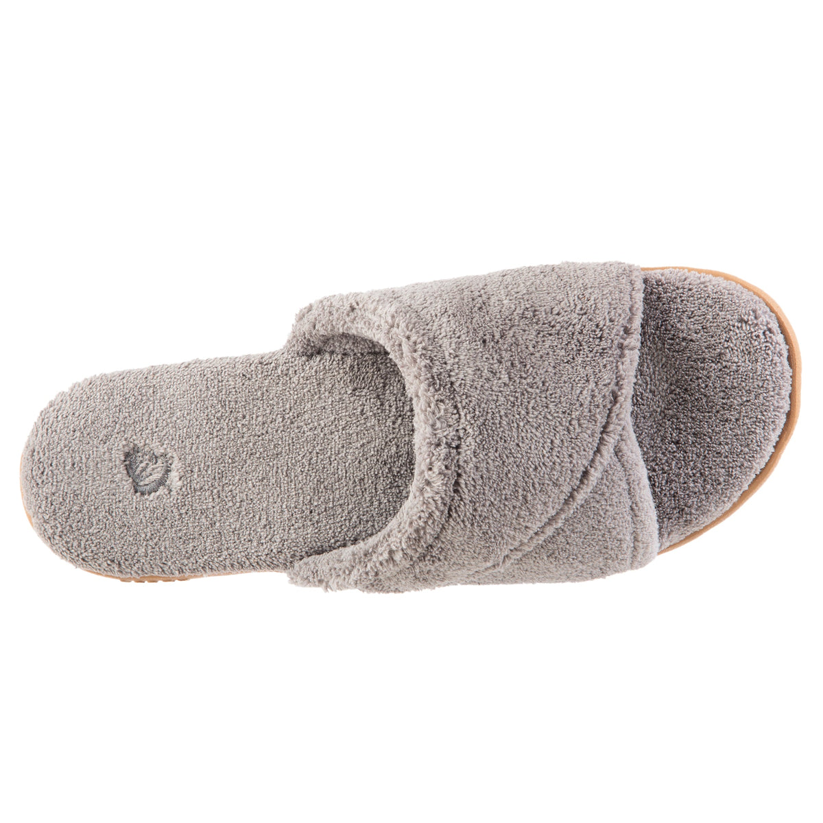Women's Sunday Spa Cross-Wrap Slide Grey Slippers
#color_grey