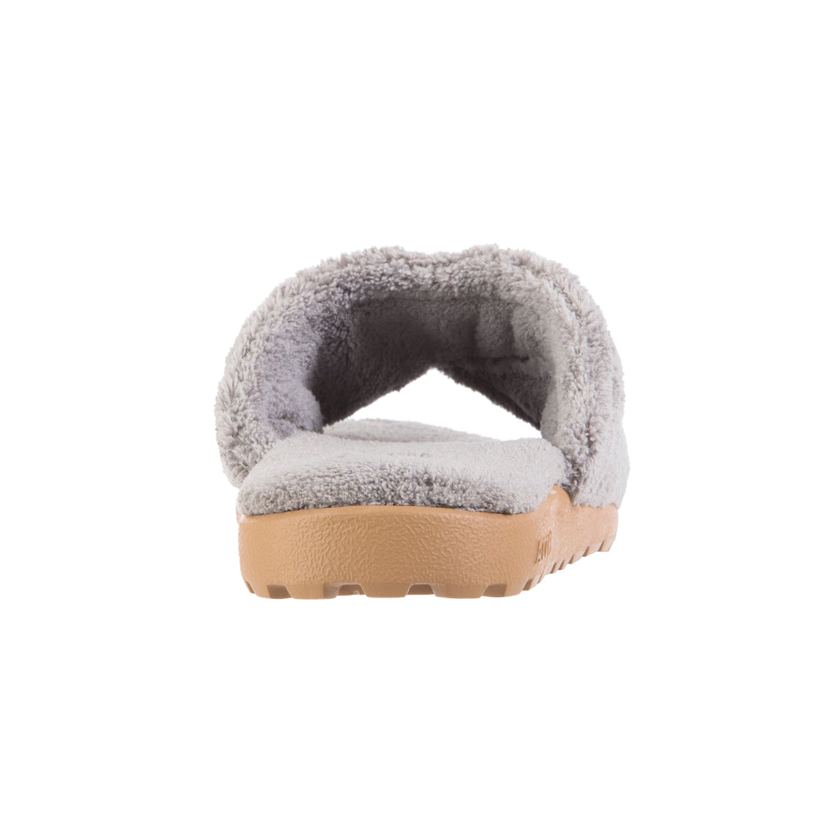Women's Sunday Spa Cross-Wrap Slide Grey Slippers
#color_grey