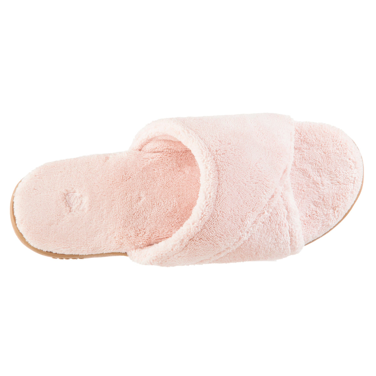 Women's Sunday Spa Cross-Wrap Slide Pink Slippers
#color_pink