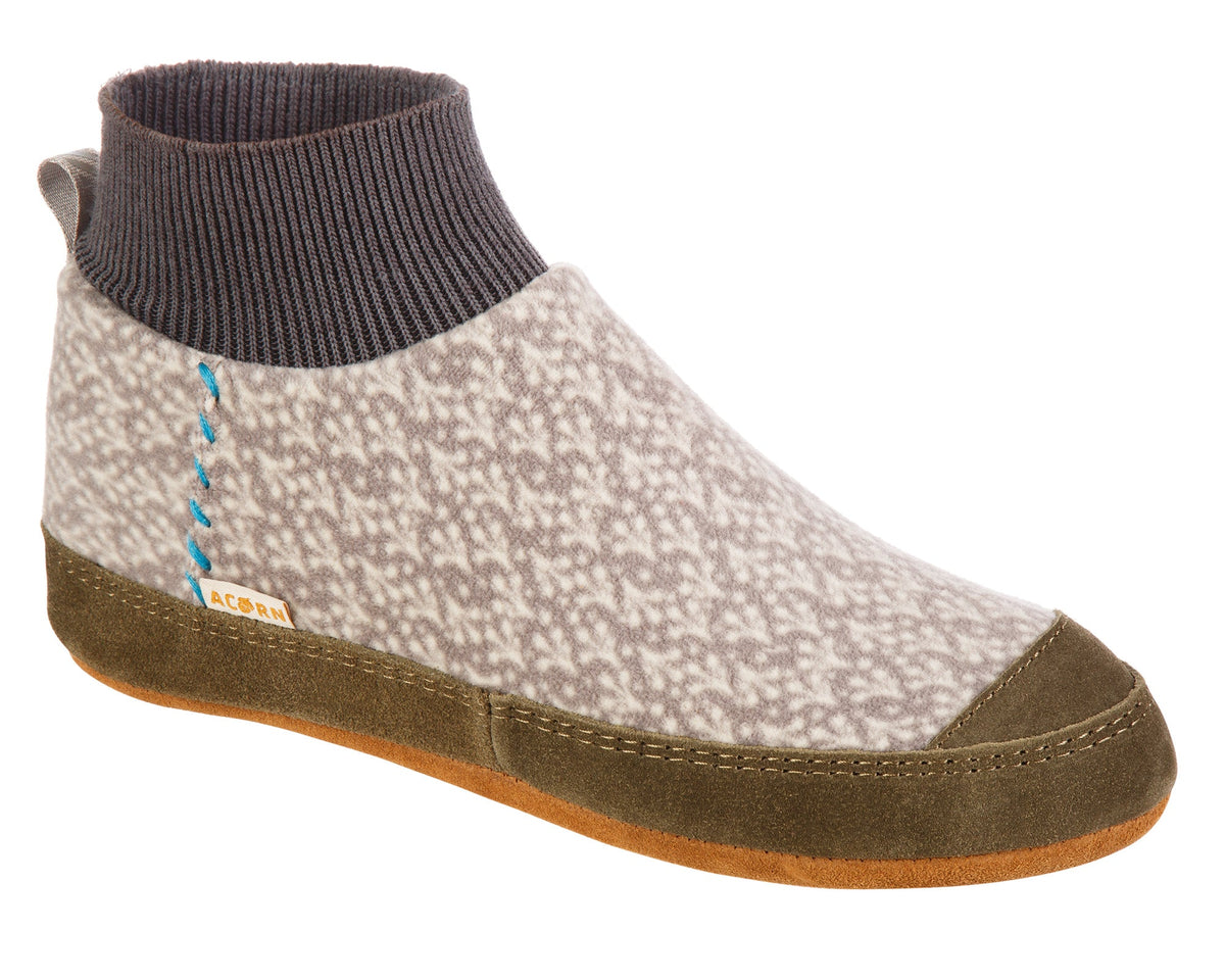Women's Polar Pair Short Ash Slipper Sock
#color_ash