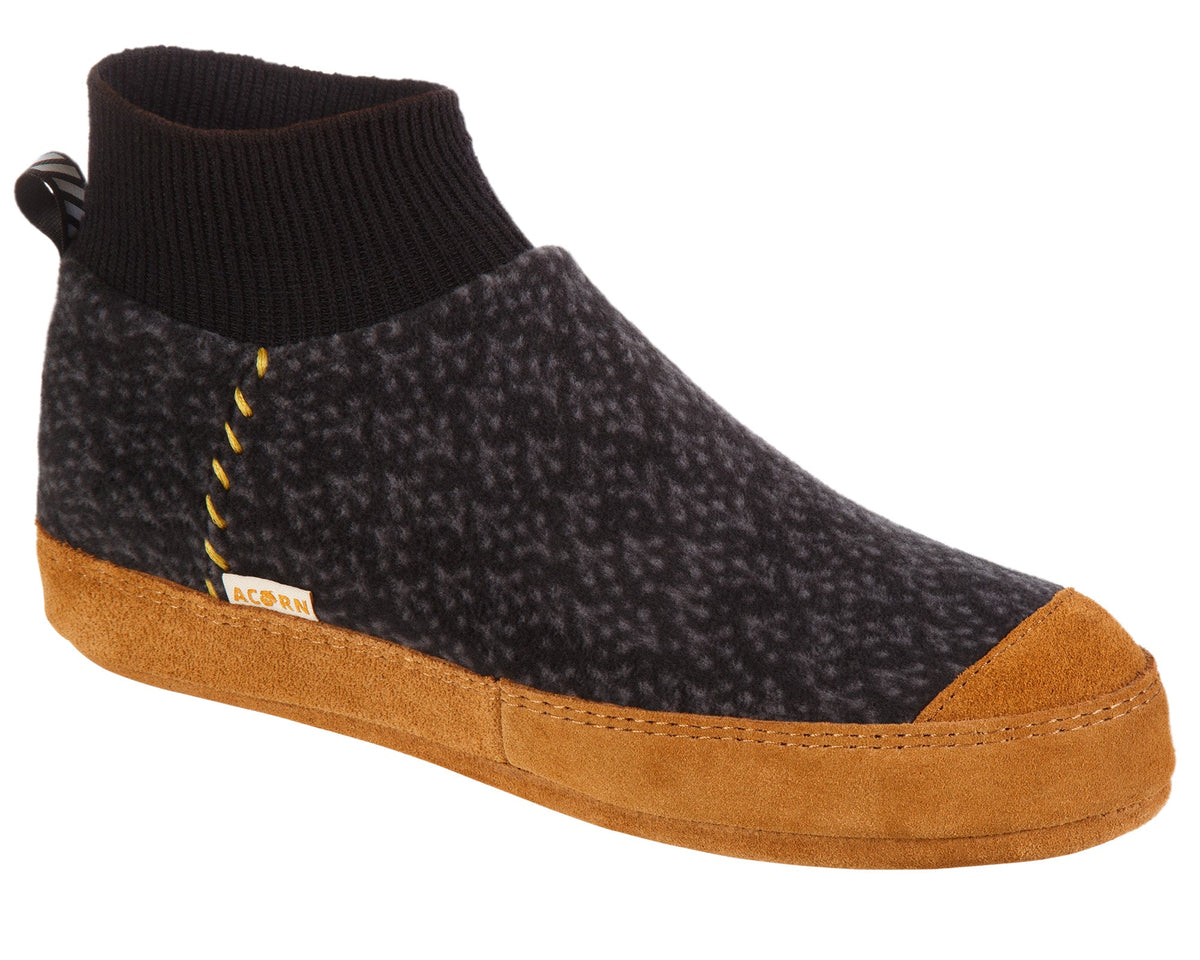 Women's Polar Pair Short Black Slipper Sock
#color_black