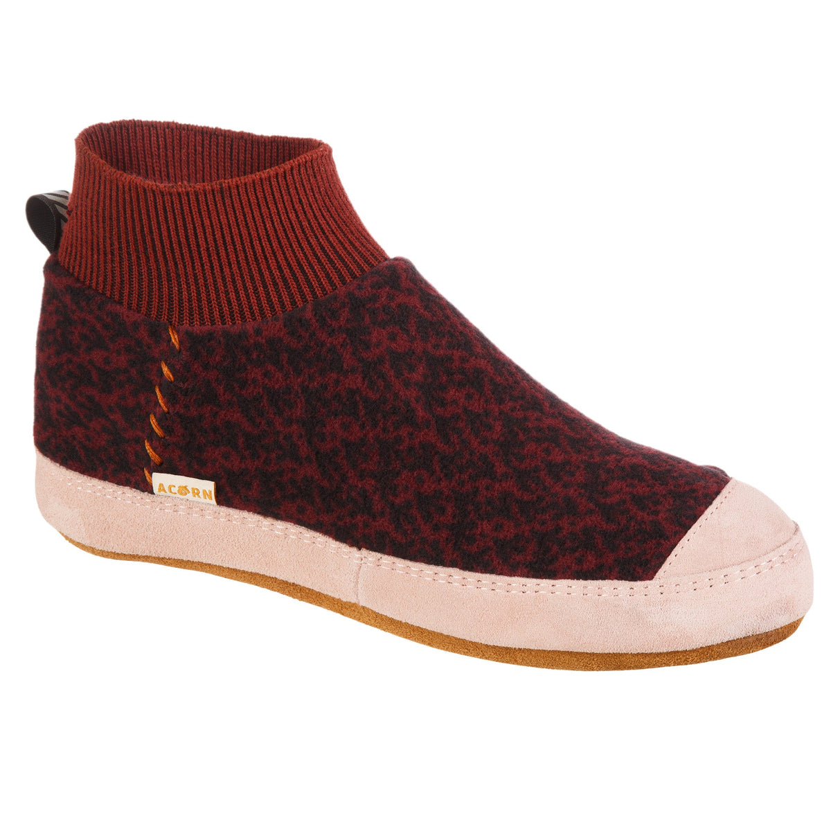 Women's Polar Pair Short Slipper Sock
#color_garnet