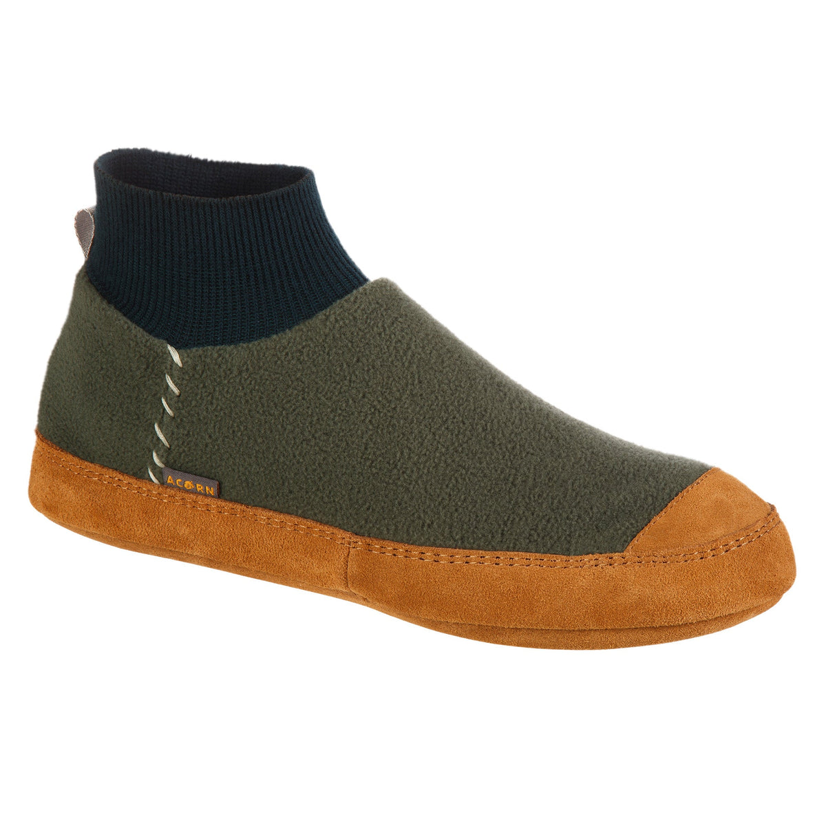 Men's Polar Pair Short Dark Pine Slipper Sock

#color_dark-pine