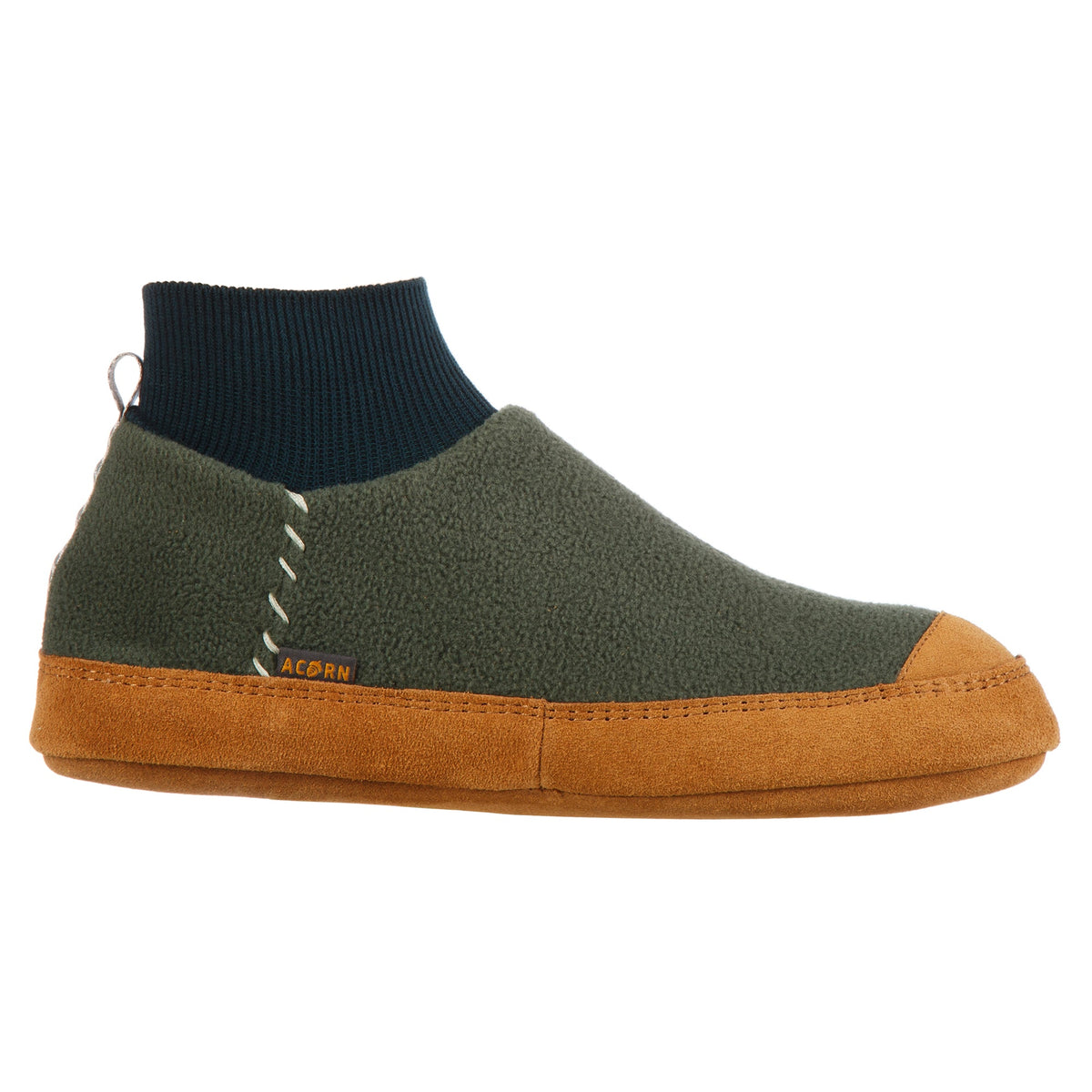 Men's Polar Pair Short Dark Pine Slipper Sock

#color_dark-pine