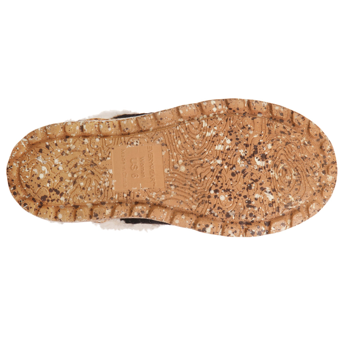Women’s Acorn Recycled Rockland Clog - black bottom view#color_black