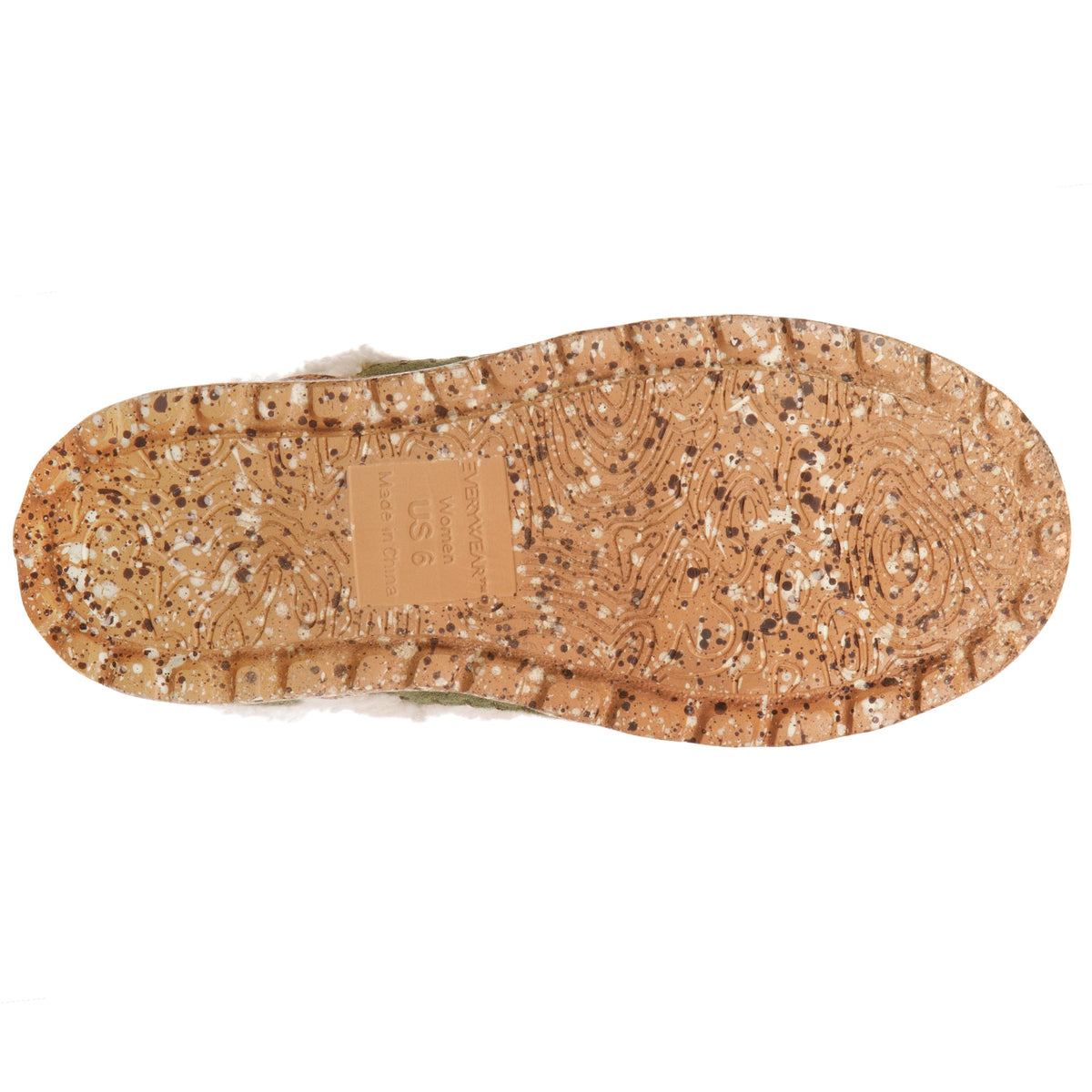 Women’s Acorn Recycled Rockland Clog - olive bottom view#color_olive