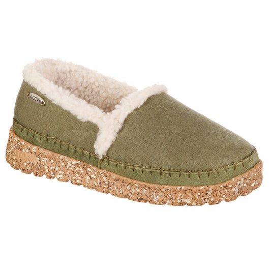 Women's Rockland Olive Moccasin Slipper

#color_olive
