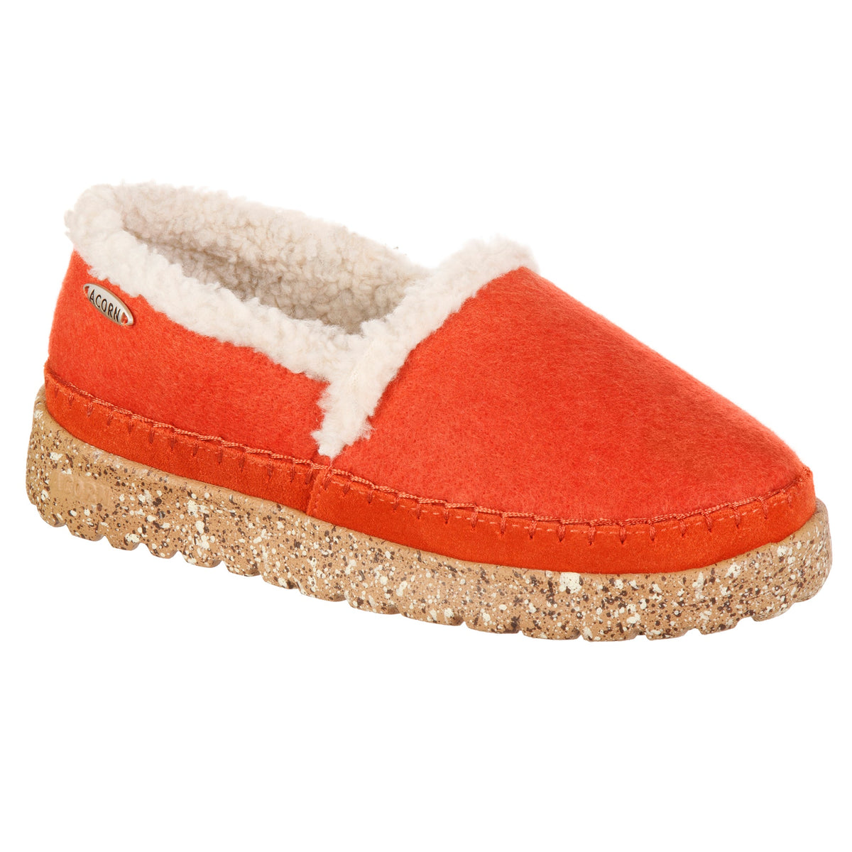 Women's Rockland Red Moccasin Slipper

#color_sunset-red