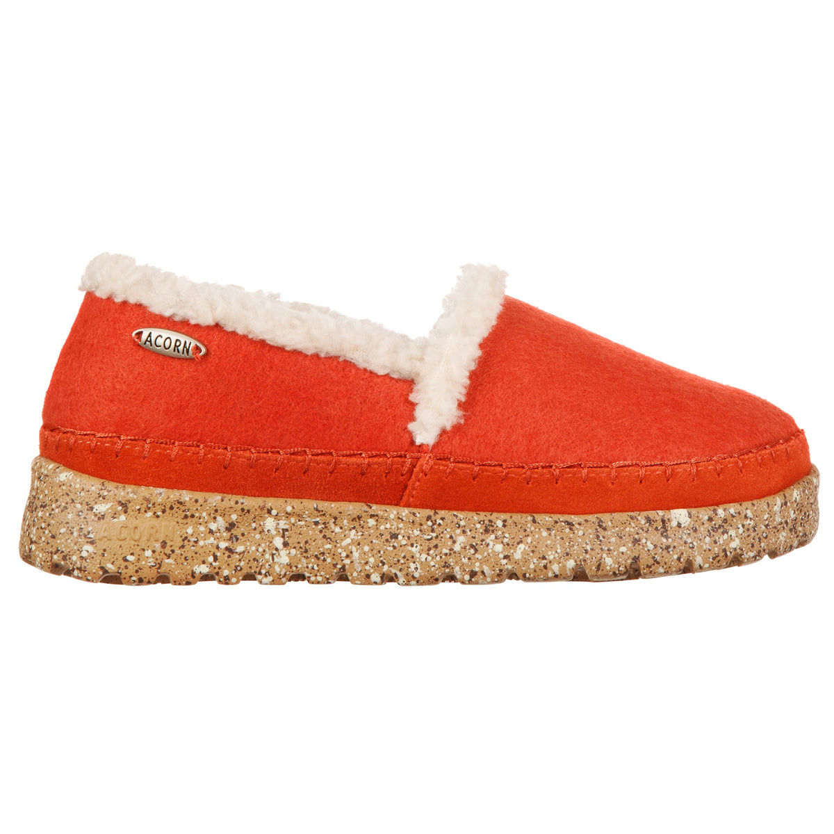 Women's Rockland Red Moccasin Slipper

#color_sunset-red